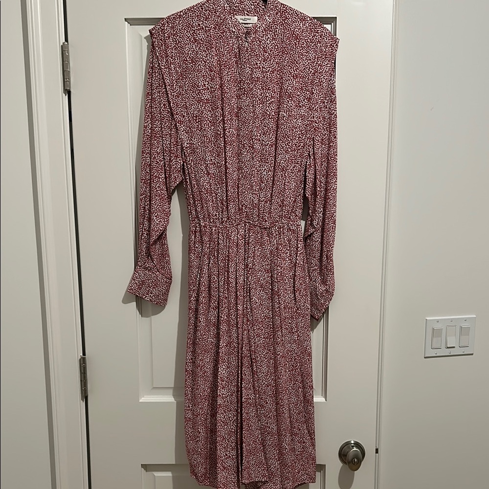 Isabel Marant Etoile Red Patterned Dress